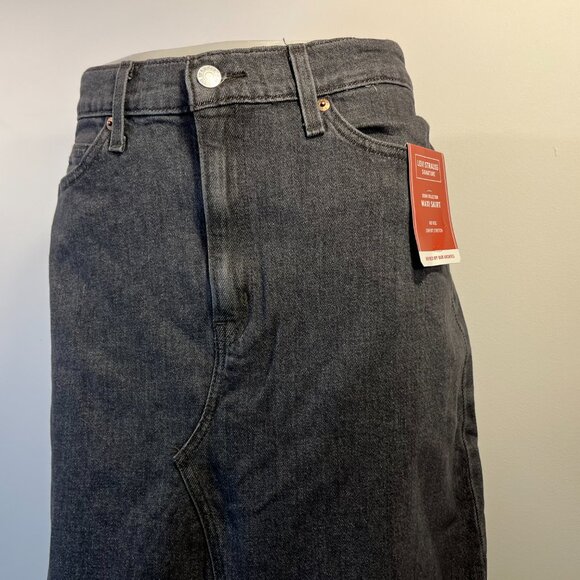M101 Levi Strauss Signature Women's Maxi Denim Skirt - Size 12 - NWT - Picture 3 of 5